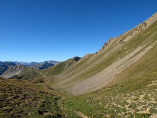 Il bucolico valloncello di salita