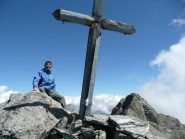 In cima : a dx la Becca di Vlou