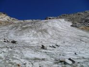 Ciò che resta del Ghiacciaio di Gay