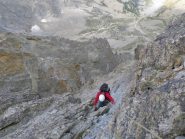 una delle possibili uscite dallo sperone