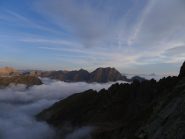 Alba su Matto visto dalla cengia