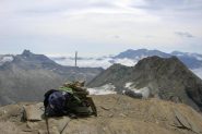 Panorama dalla cima dell'Aouille 