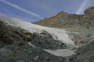 Fronte del ghiacciaio- In centro l'Aouille'