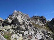 la forcella superiore da raggiungere