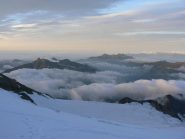 alba sopra la Gnifetti