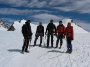 al Colle del Lys con la cima sullo sfondo
