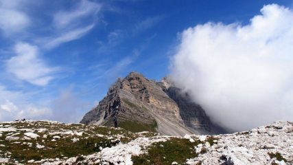 Pietra Grande dal Passo del Grostè