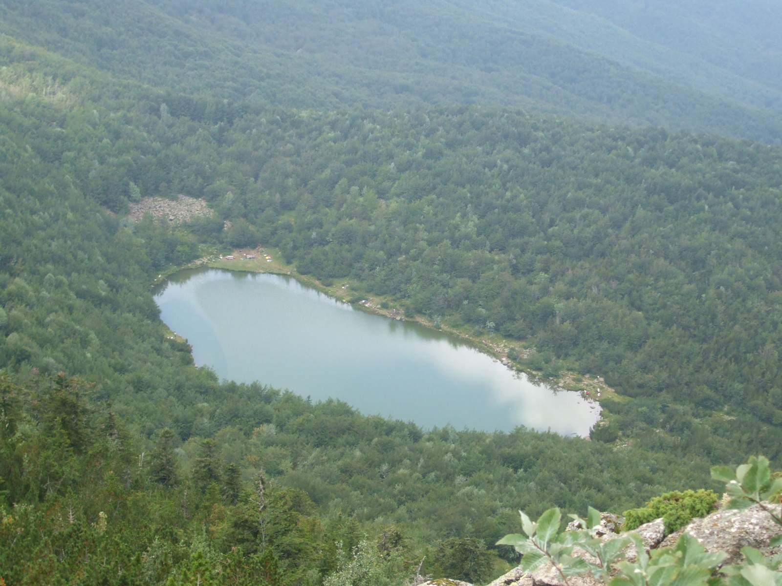 Lago Nero dall'alto