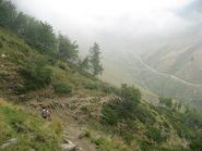 Discesa sul vallone di Bourcet