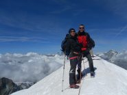 in vetta con raffa al suo primo 4000