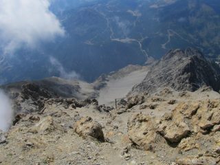 Dalla punta il Petit Vallon