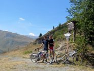 io e il Bursel al colle 
