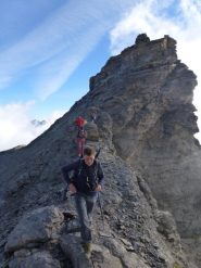 sul primo tratto di cresta 