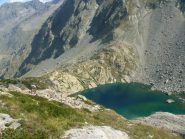 misconosciuto lago blu a pochi metri dal bivio per il Pagarì