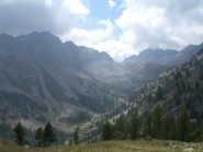 scendendo verso Casterino il vallone di Valmasque