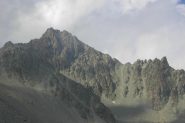 Punta Dante e canalino del Fiorio - Ratti visti dal biv Bertoglio