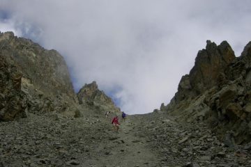 La divertente discesa dal Passo Fiorio-Ratti
