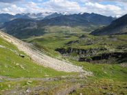 L'ultimo tratto, con il lago superiore di Verney