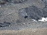 Il ghiacciaio se ne sta nascosto in attesa di tempi migliori