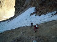 Quel che rimane del ghiacciaio Sella