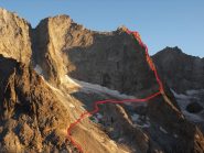 Itinerario per la Pointe d'Amont: foto recente