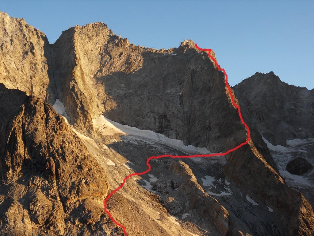 Itinerario per la Pointe d'Amont: foto recente