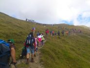 la cima si avvicina...