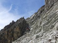 Canale di discesa verso il Vallone della Rognosa