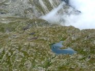 lago del Clapier salendo al Vaccarone