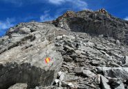 Ultimo tratto dal colletto verso il Giusalet
