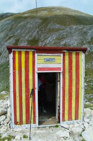 Bivacco alla base della nord