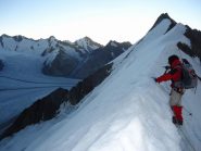 Simona sulll'Aletschjoch