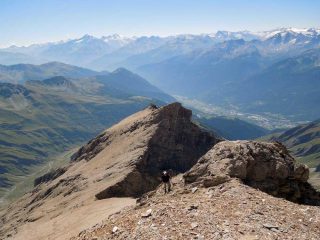 ultimi metri di vipi sotto la vetta
