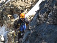 aggirando il Gran Gendarme in discesa