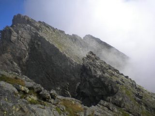 forcella e vetta centrale