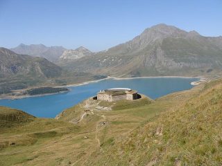 appena sopra il forte della roncia