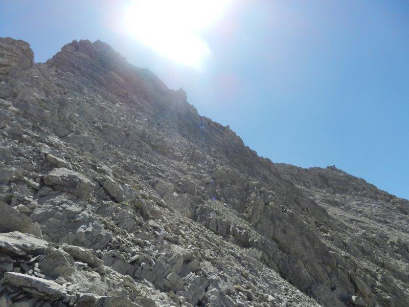 Uscita, punta settentrionale e punta meridionale