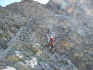 Francesi in doppia sulla via dei Diedri