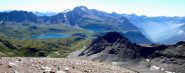 Dalla cima panoramica verso sud/est