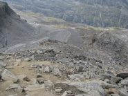 Discesa verso il rifugio