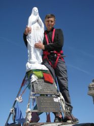 Saluto e ringraziamento personale alla Madonnina del Gran Paradiso