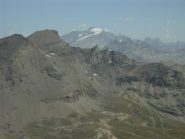 Panorama dalla cima: il Gran Paradiso