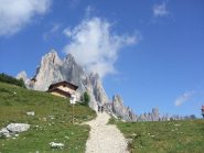 rifugio Città di Carpi con i Cadini