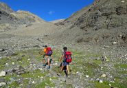 All'inizio delle pietraie