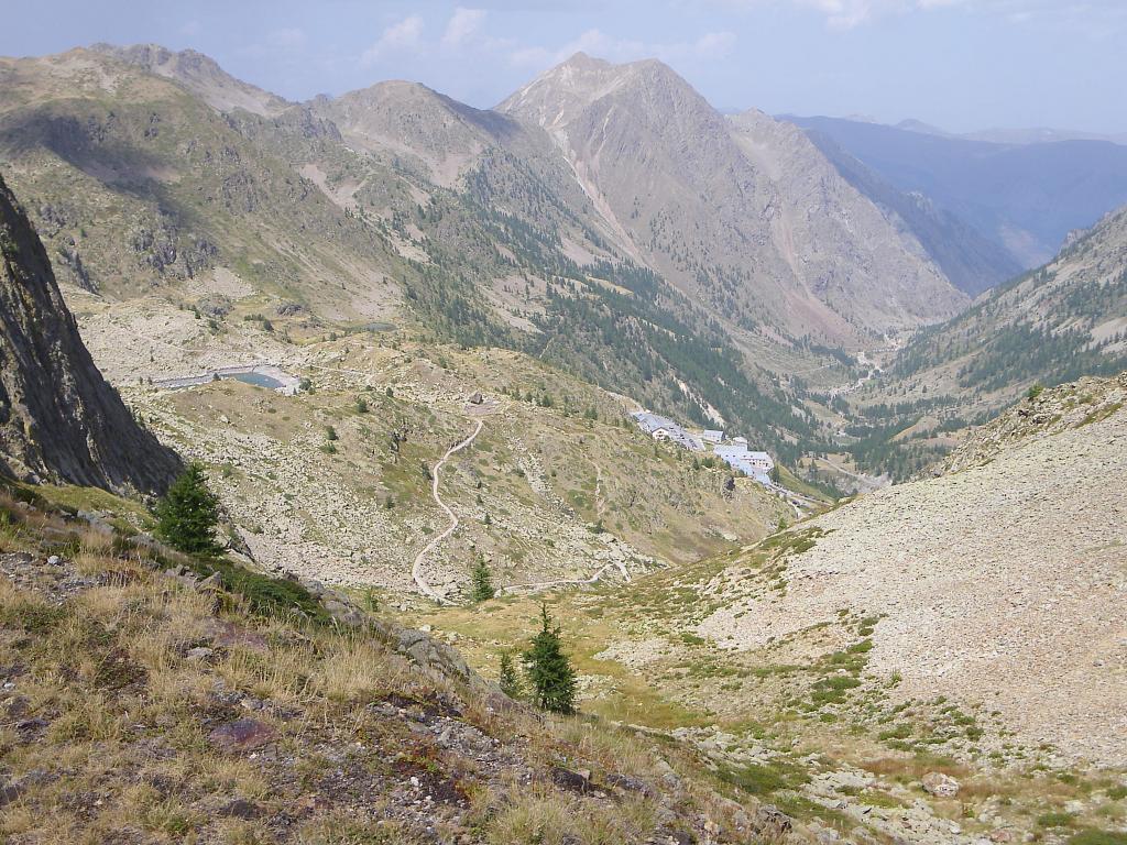 Dal colle di S.Anna vista verso il Santuario 