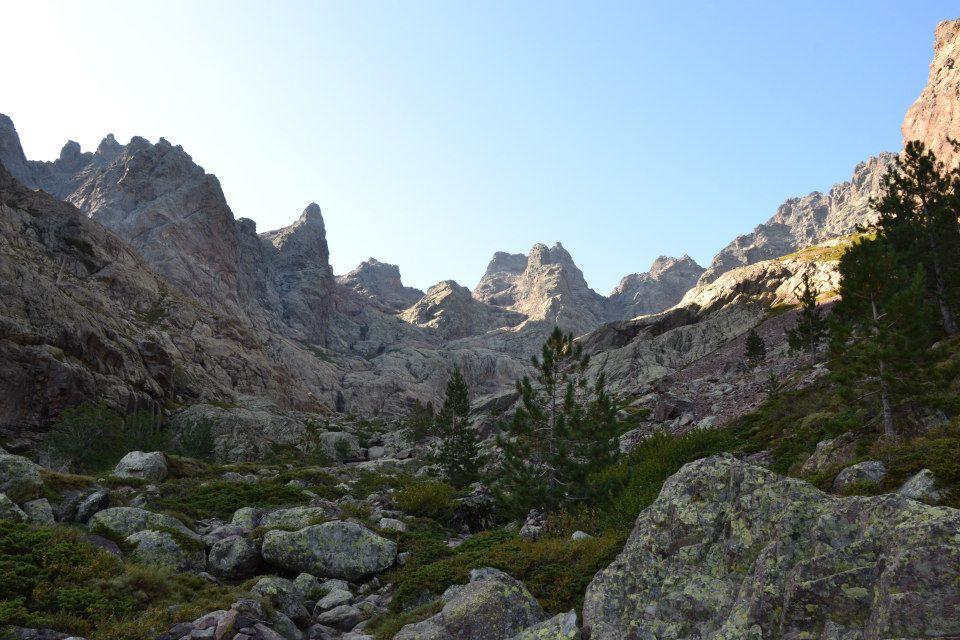 Ambiente nella conca del Cinto