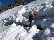 Superamento crepaccia terminale