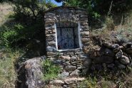 L’edicola votiva passato il villaggio di Grassey