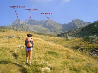 Il massiccio della Vetta di Ron e della Brutana