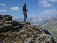 blin scruta i bei monti della val di lanzo